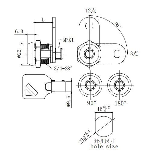 Safety Pin Code Euro Cylinder Sliding Window Lock