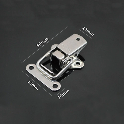 Iron Nickel Plated Butterfly Latch Plane Shaped Latch Lock